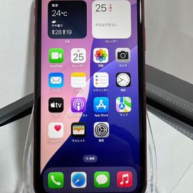 【中古】iPhone XR レッド 64GB （最大容量80％）KDDI判定〇