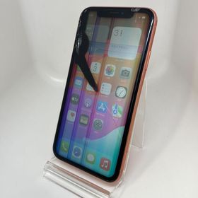 訳あり！iPhone XR 64GB コーラル SIMフリー 電池79% 【アップルバイヤーズ】