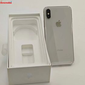 爆速発送iPhoneX 64GB シルバー MQAY2J/A docomo版SIMフリー 美品