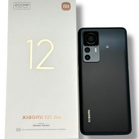 Xiaomi 12T Pro 22081212R 128GB ブラック SIMフリー