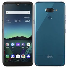 【中古】 SoftBank 802LG スペースブルー【安心保証】 SoftBank/Y!mobile 状態A 32GB