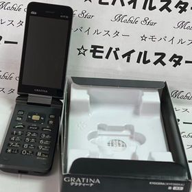 「モバイルスター」SIMフリー GRATINA KYF39 黒