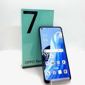 SIMフリー！509028U【超美品】OPPO Reno7 A/A201OP(スターリーブラック)