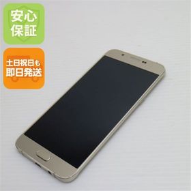 安心保証付 超美品 au SCV32 Galaxy A8 ゴールド 中古本体