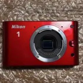 最終値下！Nikon ニコン 1 J1 ボディ レッド ミラーレス一眼カメラ