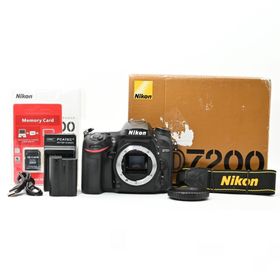 ＜良品＞Nikon D7200 ボディ｜シャッター数6,755枚(デジタル一眼)