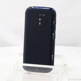 〔中古〕FUJITSU(富士通） らくらくスマートフォン 32GB ネイビー F-42A docomoロック解除SIMフリー〔377-ud〕