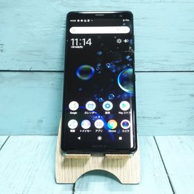 Softbank SONY Xperia XZ3 801SO ブラック [訳あり] 617