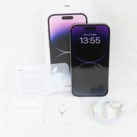 【質みなみ】●1040●au●iPhone14 Pro 256GB MQ1E3J/A●中古