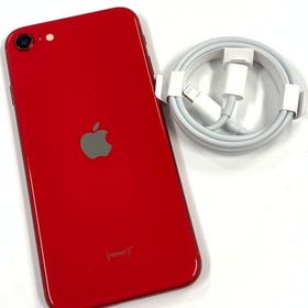 【モバイルBOX】電池87%SIMフリー iPhone SE(第2世代) 256GB レッド