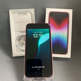 美品 国内版 SIMフリー iPhoneSE 第2世代 256GB レッド色