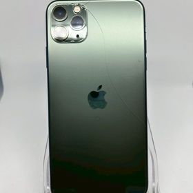 ●ハピネスネット SIMフリー iPhone11ProMax 256GB ミッドナイトグリーン