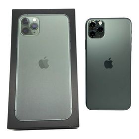 iPhone11 Pro Max 256GB ミッドナイトグリーン SIMフリー バッテリー77％