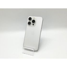 【中古】Apple 国内版 【SIMフリー】 iPhone 15 Pro 128GB ホワイトチタニウム MTU83J/A【福岡天神】保証期間1ヶ月【ランクC】