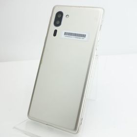 【SIMフリー】シンプルスマホ5 A001SH シャンパンゴールド 利用制限保証