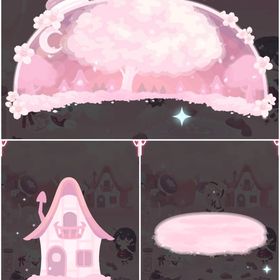 【魔女と桜の幻想夜】壁&床&ドア✿3点セット | ハロスイ(ハロースイートデイズ)のアカウントデータ、RMTの販売・買取一覧