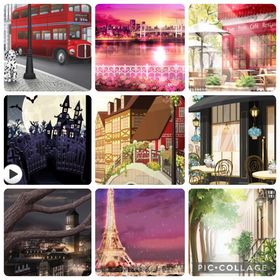 GREE 背景9点セット | ガルショのアイテム、RMTの販売・買取一覧