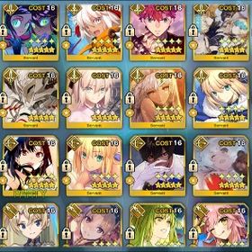 限定値下げ！強力サーヴァント多数！完凸カレスコ3枚！ | FGOのアカウントデータ、RMTの販売・買取一覧