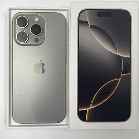 バッテリー100％ アップル版 iPhone 16Pro 128gb ナチュラル