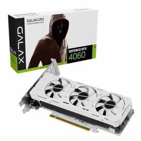 玄人志向 NVIDIA RTX4060 搭載 グラフィックボード GDDR6 8GB 搭載モデル 国内正規品 GK-RTX4060-E8GB/WHITE/LP