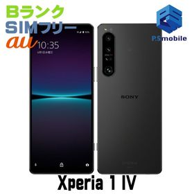 ★良品中古★SOG06 Xperia 1 IV ブラック 078103-