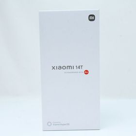 【液晶美品】 au SIMフリー Xiaomi 14T 12GB/256GB Titan blue