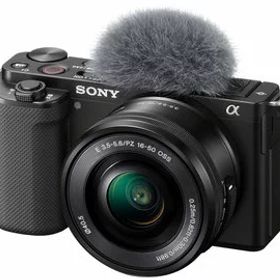 SONY VLOGCAM ZV-E10 パワーズームレンズキット ブラック ZV-E10L/B