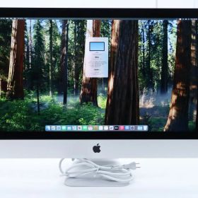 Apple iMac 27インチ Retina 5K 2020 Core i5-10500 3.1GHz 8GB 256GB(APPLE SSD) Radeon Pro 5300 5120x2880ドット macOS Sequoia 【中古】【20251015】