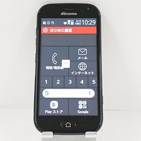 らくらくスマートフォン me F-01L ドコモ ブラック c13958