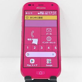 らくらくスマートフォン me F-01L ドコモ ピンク c11360