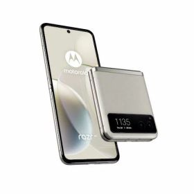 モトローラ(MOTOROLA) motorola razr 40 6.9+1.5型 8GB/256GB バニラクリーム SIMフリースマートフォン PAYC0001JP フリップ 折りたたみ