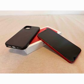 アップル(Apple)のアップル iPhone13 128GB レッド バッテリー100%(スマートフォン本体)