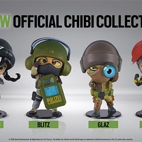 【特典】レインボーシックス シージ シックスコレクション チビフィギュアシリーズ4 5体セット