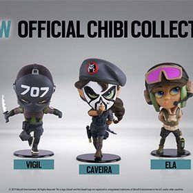 レインボーシックス シージ シックスコレクション チビフィギュアシリーズ3 5体セット