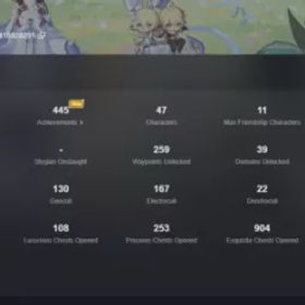 AR57 | 胡桃 C1 + タルタリヤ サイン + 申鶴 + 雷電将軍 などなど!