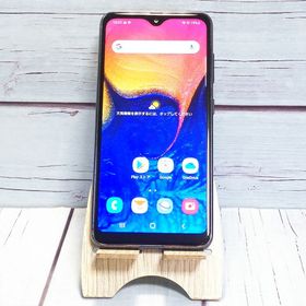 au Galaxy A20 SCV46 Black 908