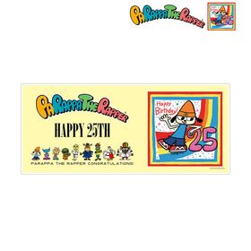 パラッパラッパー 25周年イラスト フェイスタオル