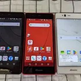 arrows Be F-05J 2G16G android7 Simフリー3台➀