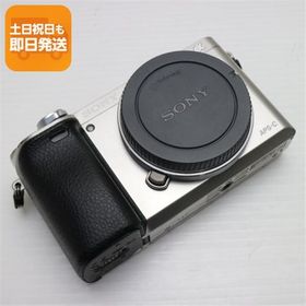 美品 α6000 ILCE-6000 ボディ シルバー 即日発送 ミラーレス一眼 SONY 本体 あすつく 土日祝発送OK