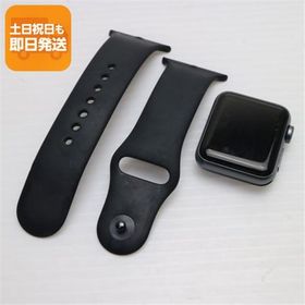 美品 Apple Watch series3 38mm GPSモデル スペースグレイ 即日発送 Apple 中古 あすつく 土日祝発送OK