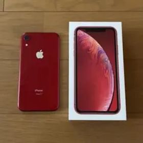 【訳あり】【美品】 iPhone XR 128GB 制限無 SIMフリ 箱付属付