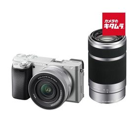ソニー α6400 ダブルズームレンズキット シルバー [ILCE-6400X S]