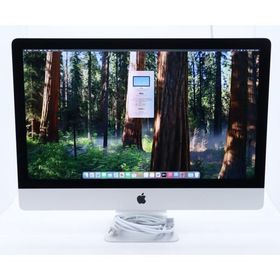 Apple iMac 27インチ Retina 5K 2020 Core i5-10500 3.1GHz 16GB 256GB(APPLE SSD) Radeon Pro 5300 5120x2880ドット macOS Sequoia