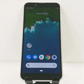 Android One S5 S5-SH Y!mobile クールシルバー 送料無料 本体 c11112 【中古】