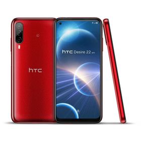 スマートフォン HTC Desire 22 pro 128GB (SIMフリー/サルサ・レッド) [99HATD003-00] 携帯電話