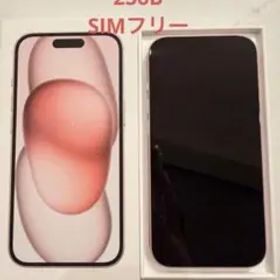iphone15 ピンク 256GB 美品