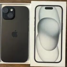 ［ジャンク品］Apple iPhone 15 ブラック 本体