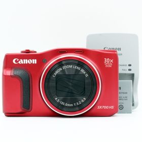 【極上品】CANON PowerShot SX700 HS レッド#7710(コンパクトデジタルカメラ)