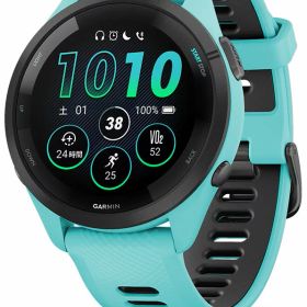 ガーミン Forerunner 265 Aqua 【Suica対応】スマートウォッチ 010-02810-42 [0100281042]【返品種別A】
