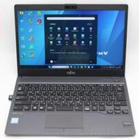 良品 フルHD タッチ 13.3型 Fujitsu LIFEBOOK U938S Windows11 第8世代 i5-8350u 8GB 128GB-SSD カメラ Office付き 中古パソコン 管:1021s